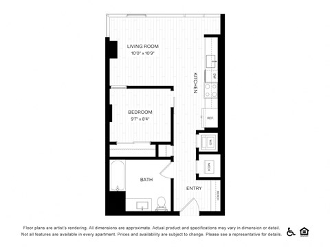 64 H Street SW Studio-3 Beds Apartment for Rent - Photo Gallery 81